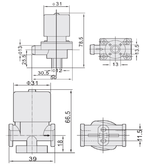 Клапан электромагнитный SMART SP61353 - 3